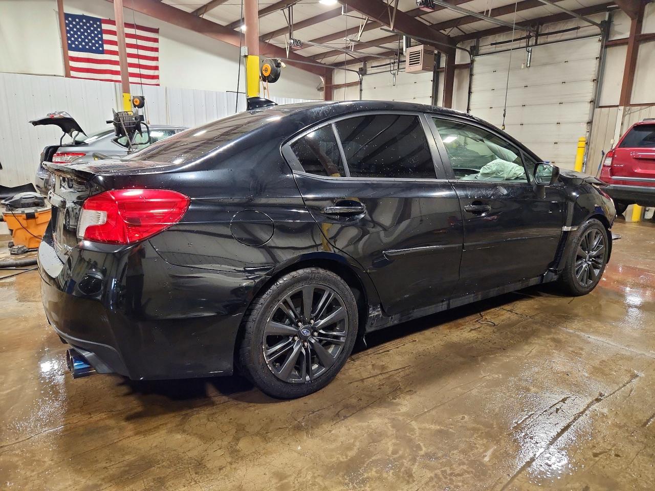 2015 Subaru Wrx Limited Черный vin: JF1VA1G61F9809021