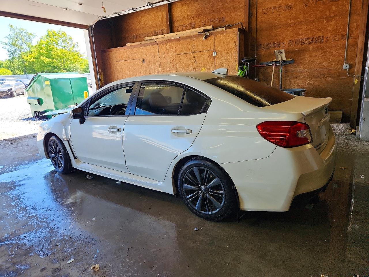 2015 Subaru Wrx Limited White vin: JF1VA1G63F9826001