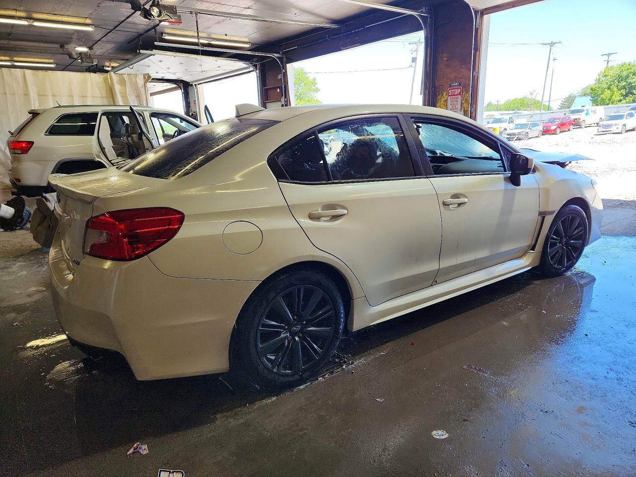 2015 Subaru Wrx Limited White vin: JF1VA1G63F9826001