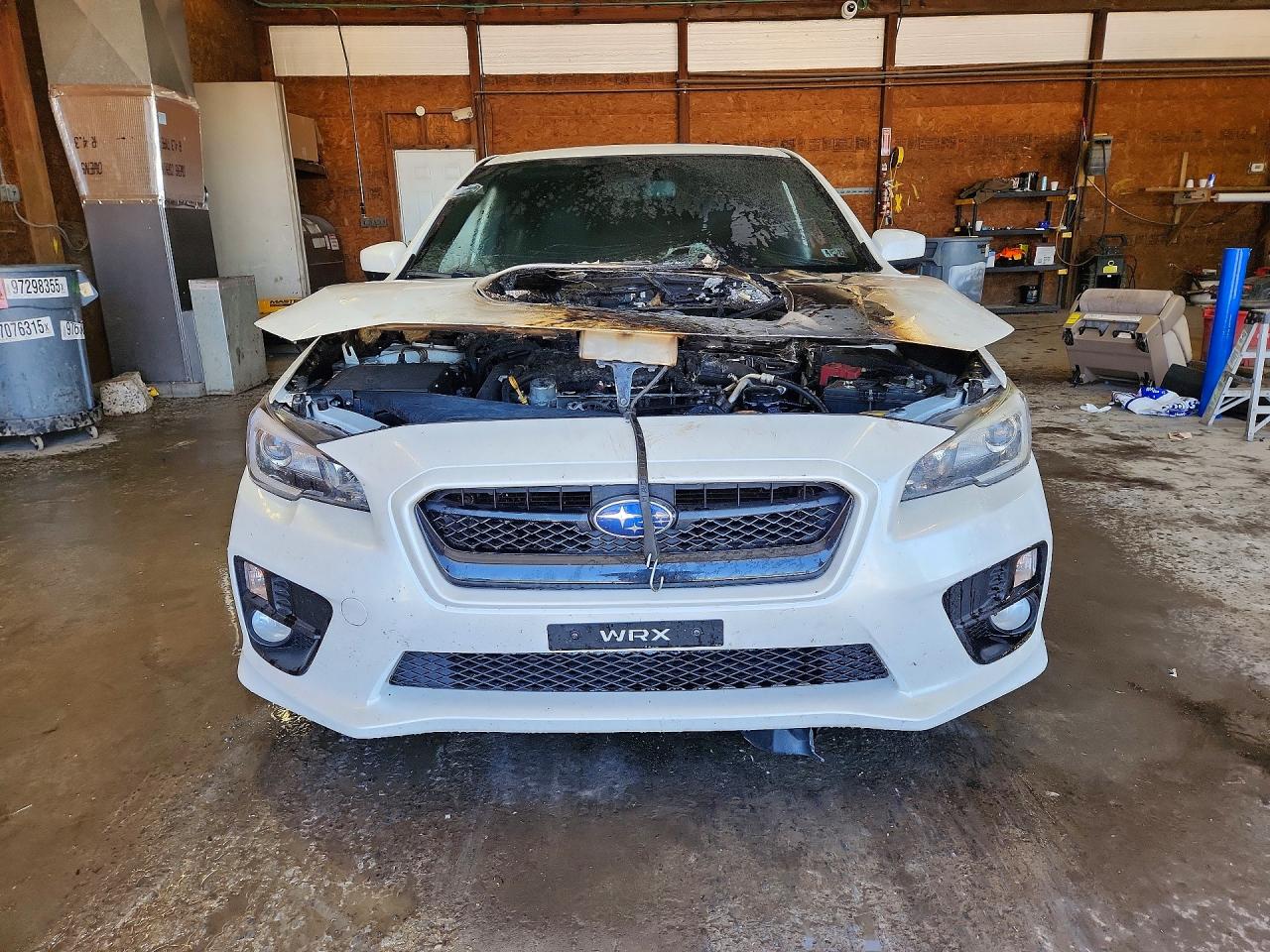2015 Subaru Wrx Limited White vin: JF1VA1G63F9826001