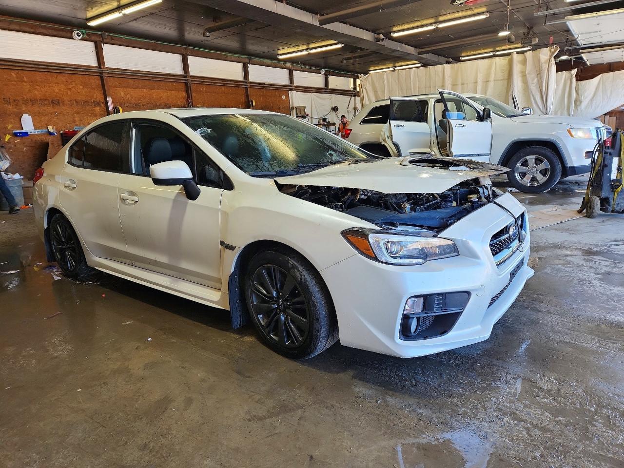 2015 Subaru Wrx Limited White vin: JF1VA1G63F9826001