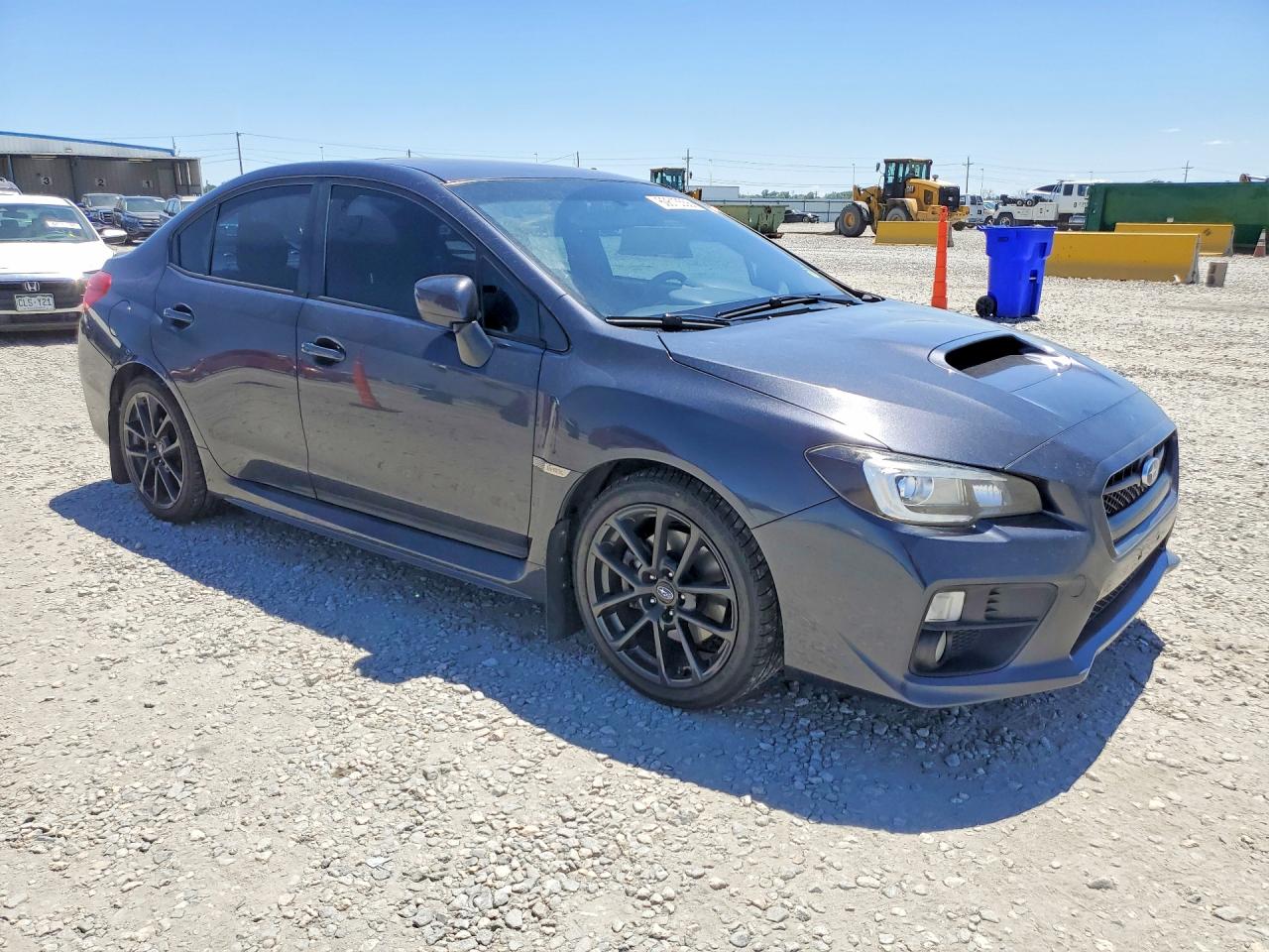 2015 Subaru Wrx Limited Charcoal vin: JF1VA1G64F9836777