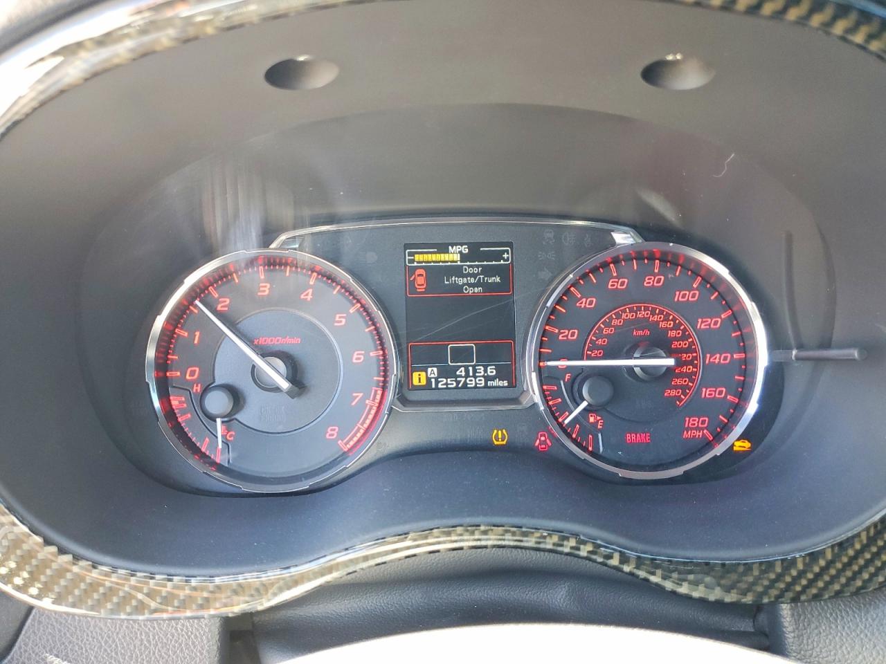2015 Subaru Wrx Limited Charcoal vin: JF1VA1G64F9836777