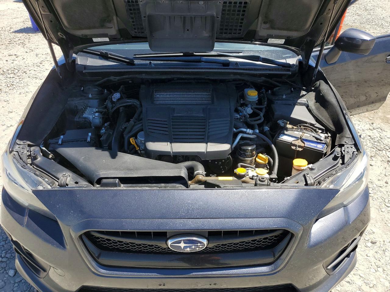 2015 Subaru Wrx Limited Charcoal vin: JF1VA1G64F9836777