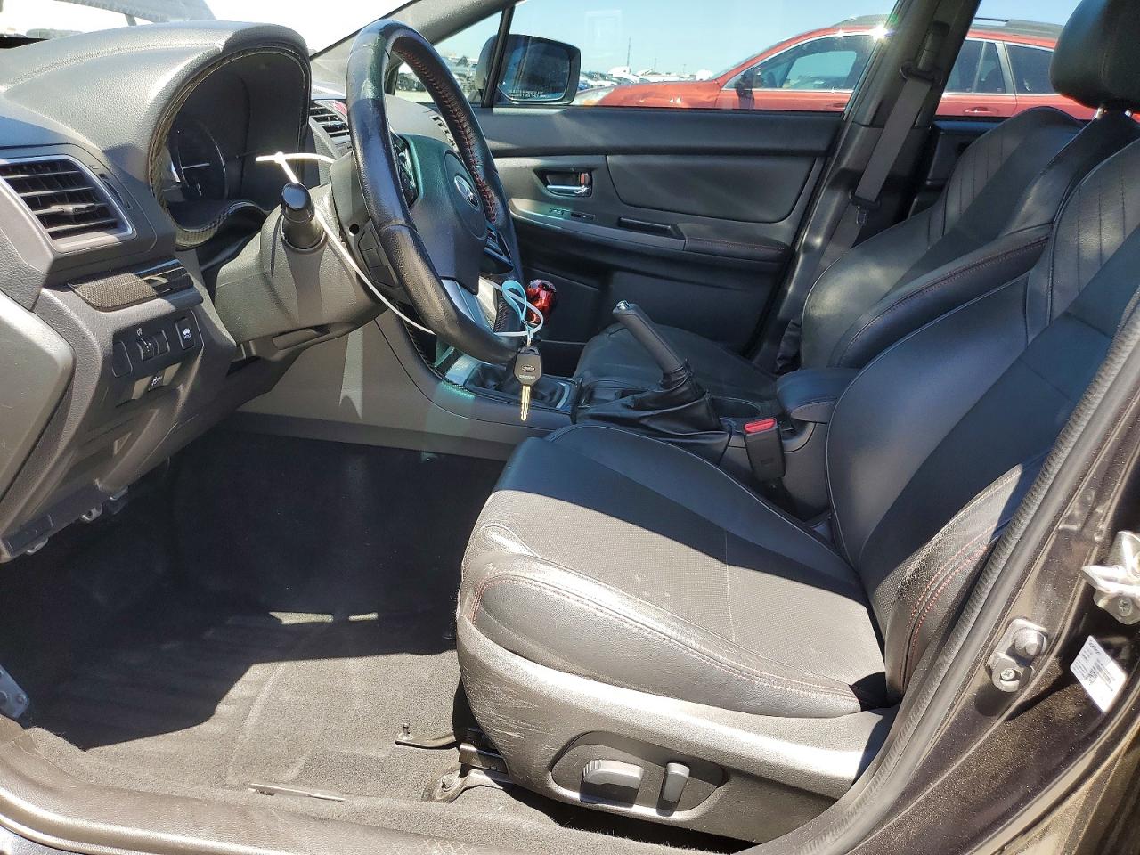 2015 Subaru Wrx Limited Charcoal vin: JF1VA1G64F9836777