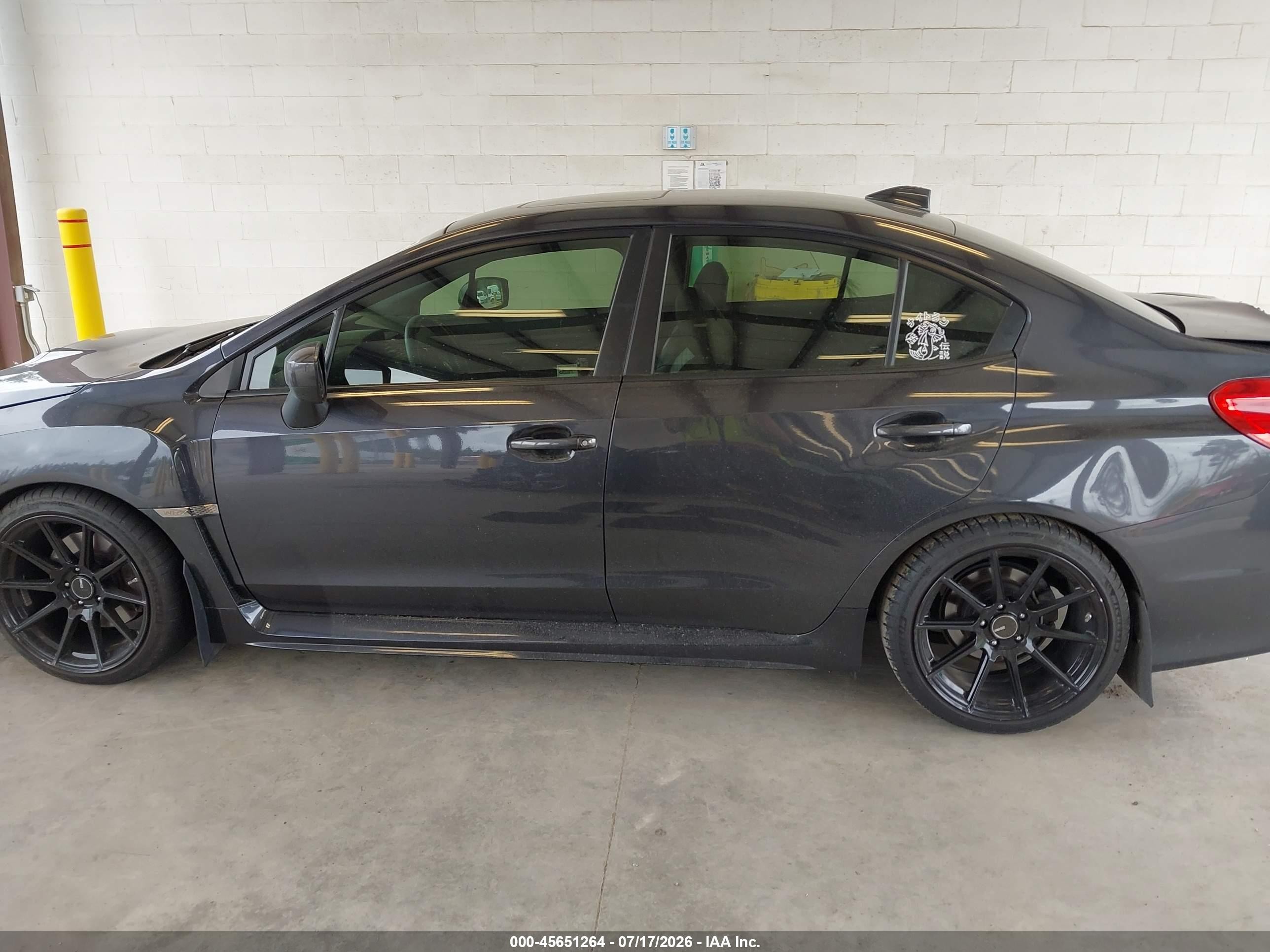 2015 Subaru Wrx Limited Gray vin: JF1VA1G65F9824640
