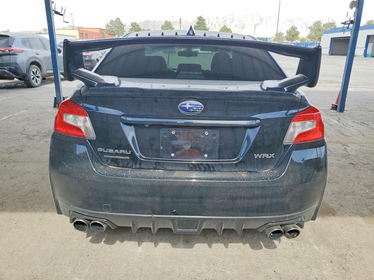 2015 Subaru Wrx Limited Black vin: JF1VA1G67F9820492
