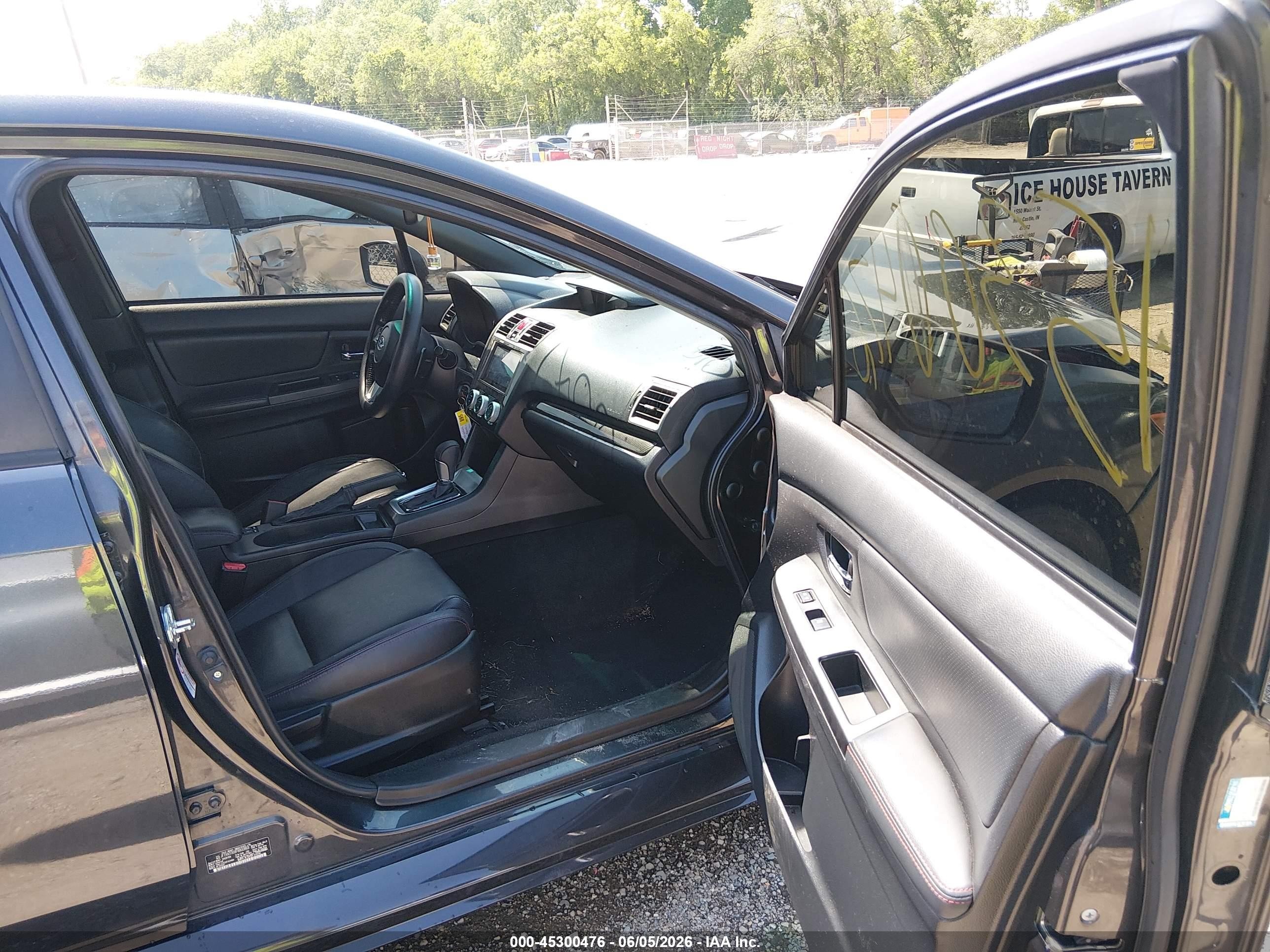 2015 Subaru Wrx Limited Gray vin: JF1VA1G68F8800869