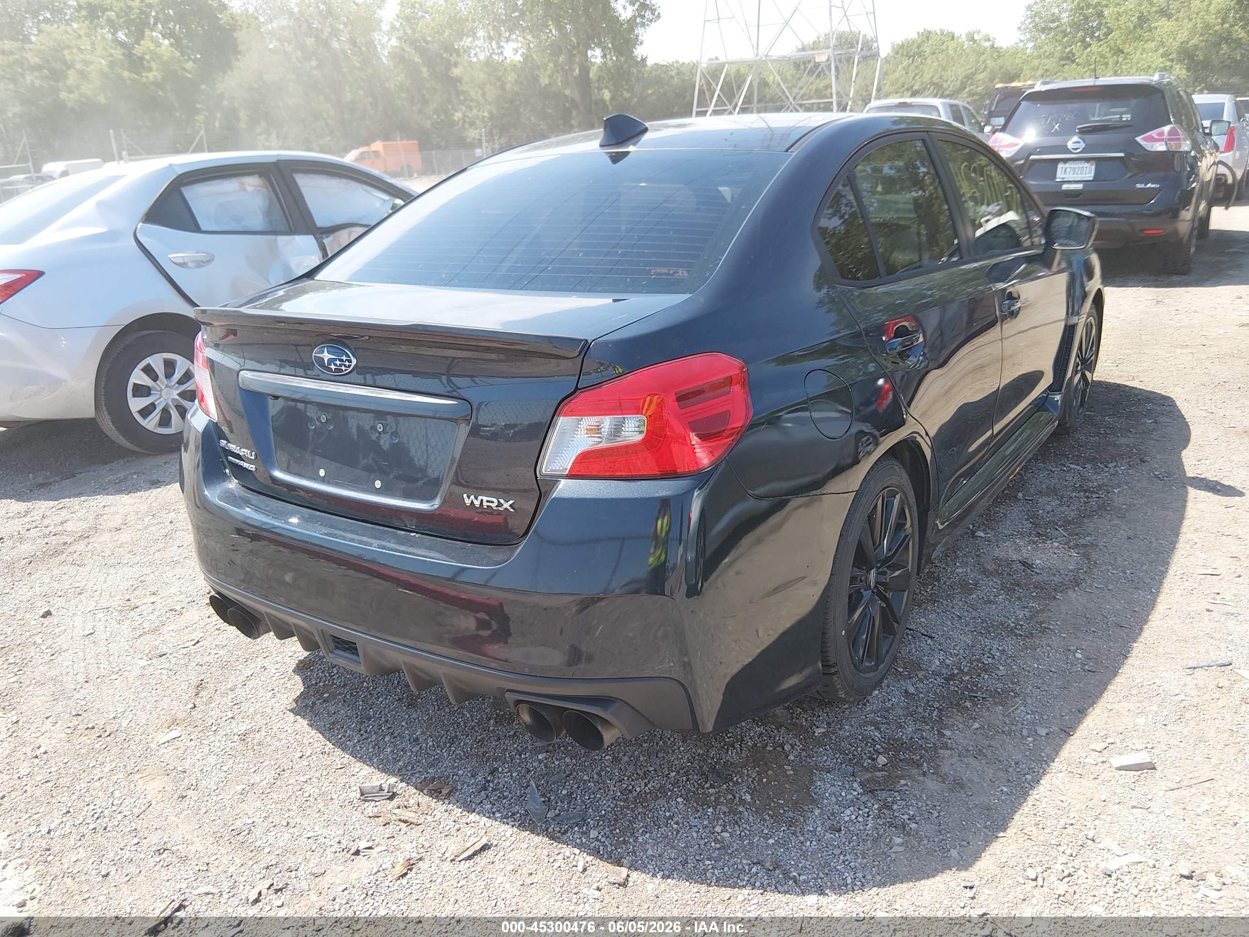 2015 Subaru Wrx Limited Gray vin: JF1VA1G68F8800869
