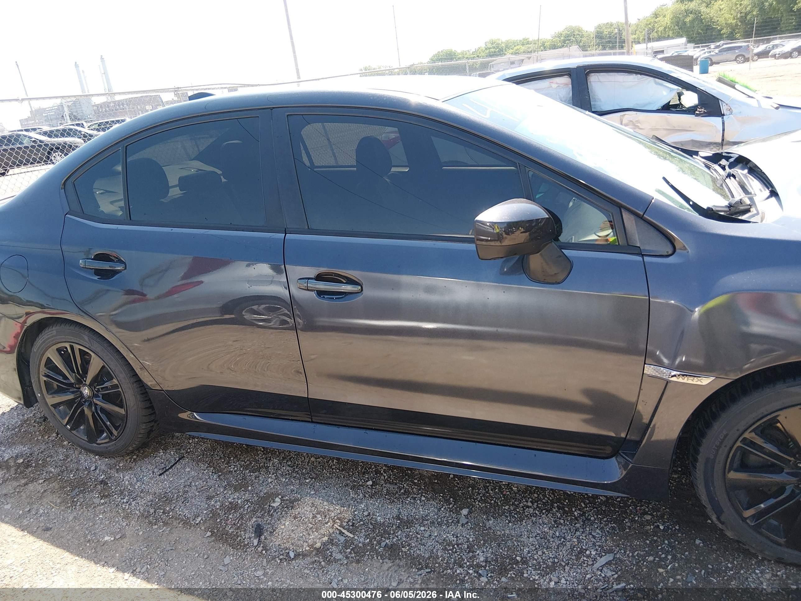 2015 Subaru Wrx Limited Gray vin: JF1VA1G68F8800869