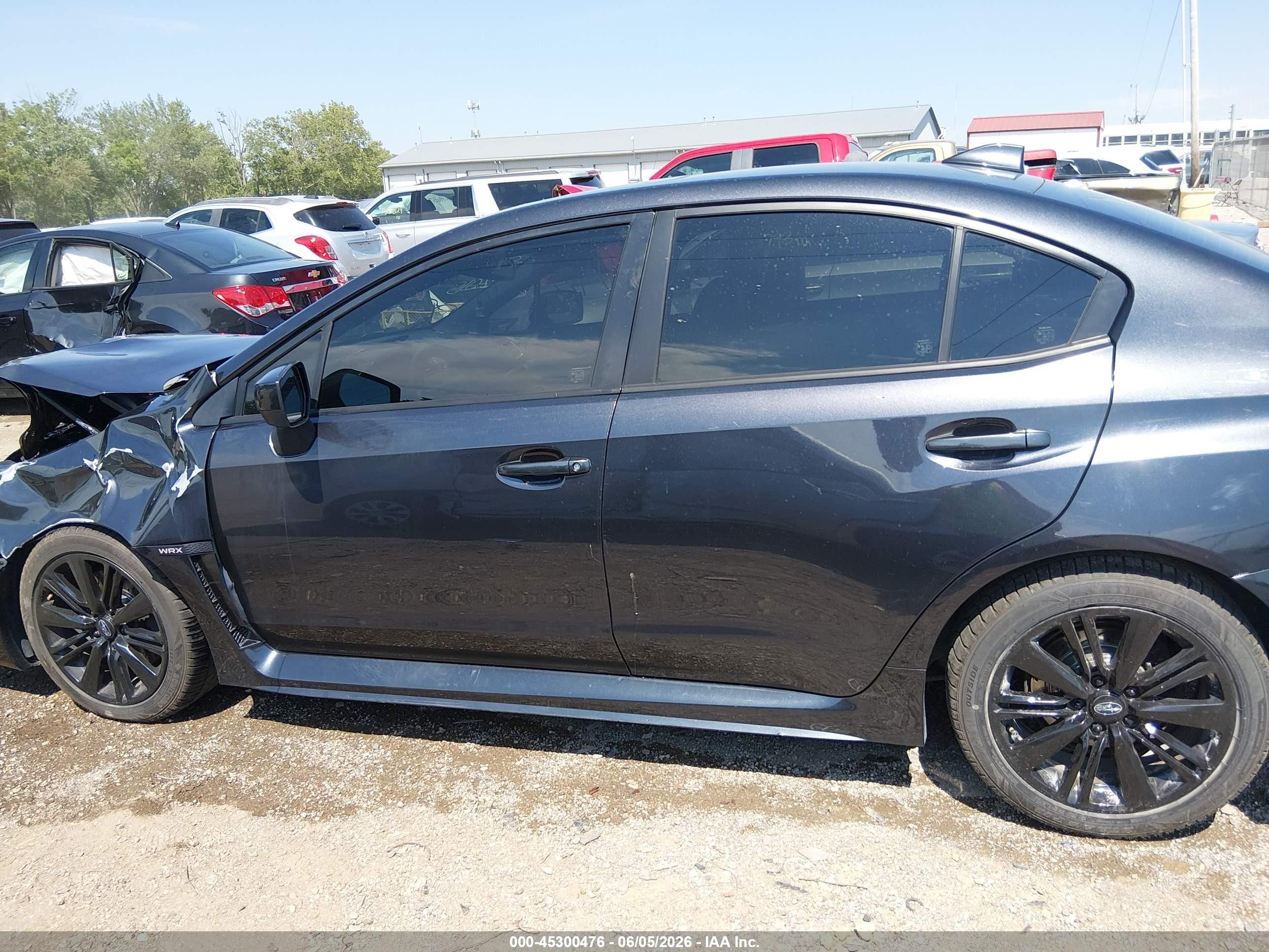 2015 Subaru Wrx Limited Gray vin: JF1VA1G68F8800869