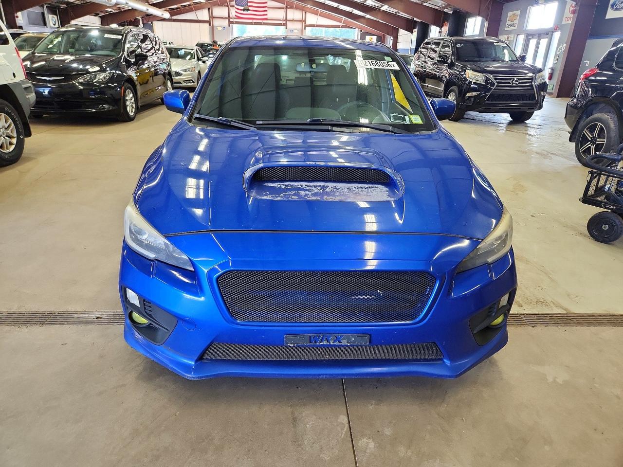 2015 Subaru Wrx Limited Blue vin: JF1VA1J60F8800924