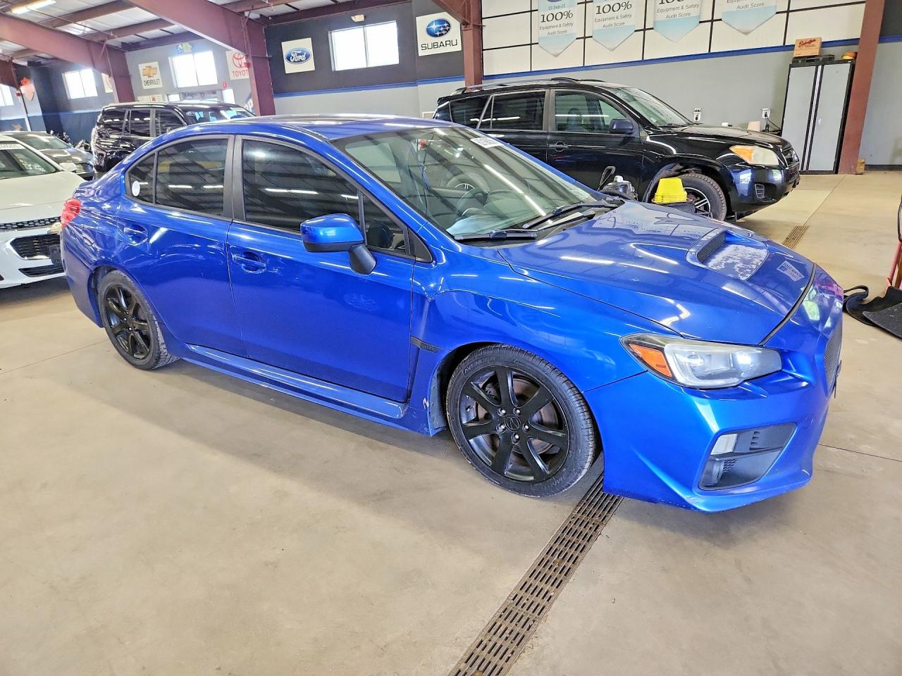 2015 Subaru Wrx Limited Blue vin: JF1VA1J60F8800924