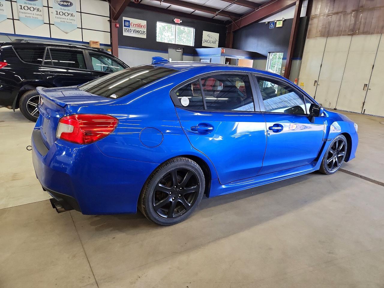 2015 Subaru Wrx Limited Blue vin: JF1VA1J60F8800924