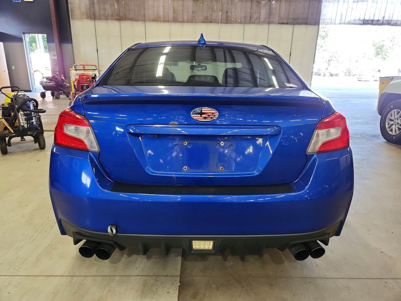 2015 Subaru Wrx Limited Blue vin: JF1VA1J60F8800924