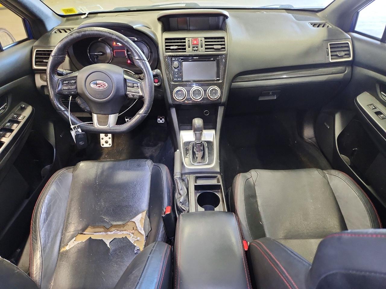 2015 Subaru Wrx Limited Blue vin: JF1VA1J60F8800924