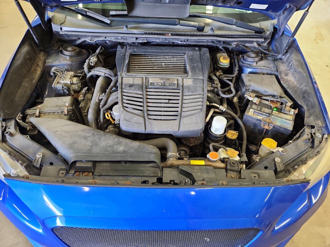 2015 Subaru Wrx Limited Blue vin: JF1VA1J60F8800924