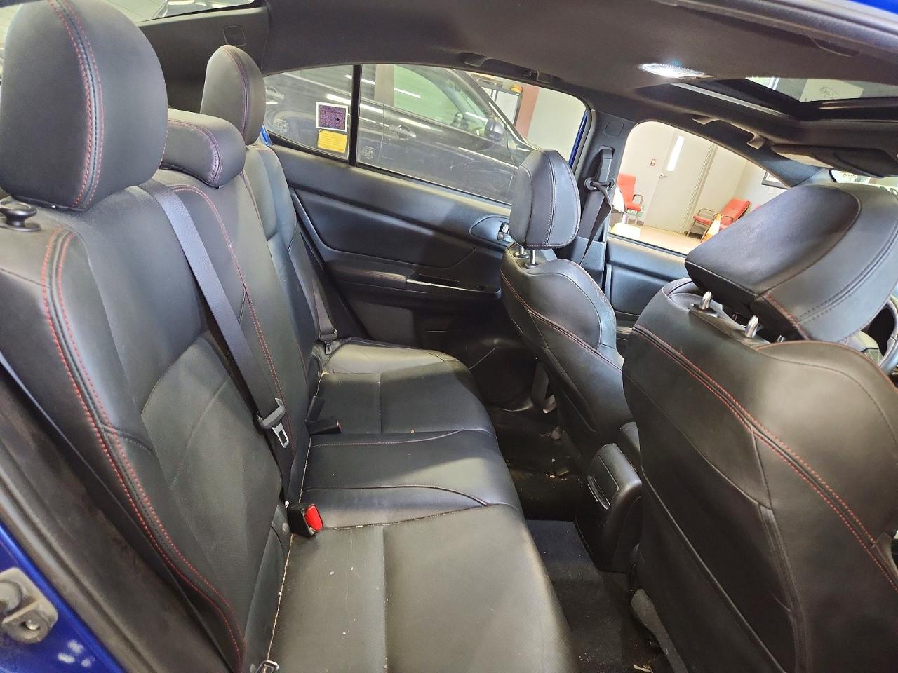 2015 Subaru Wrx Limited Blue vin: JF1VA1J60F8800924