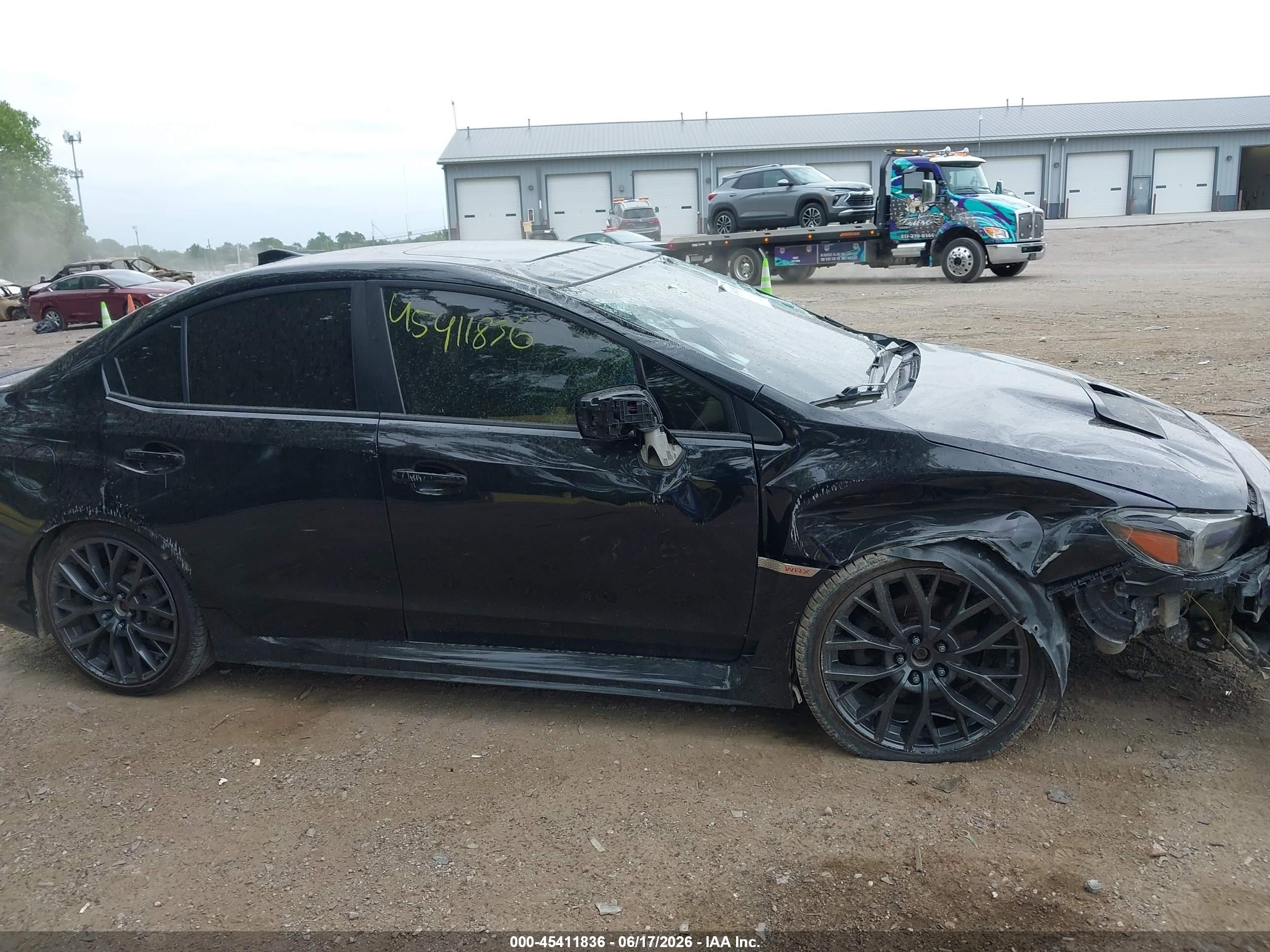 2015 Subaru Wrx Limited Black vin: JF1VA1J60F9817684