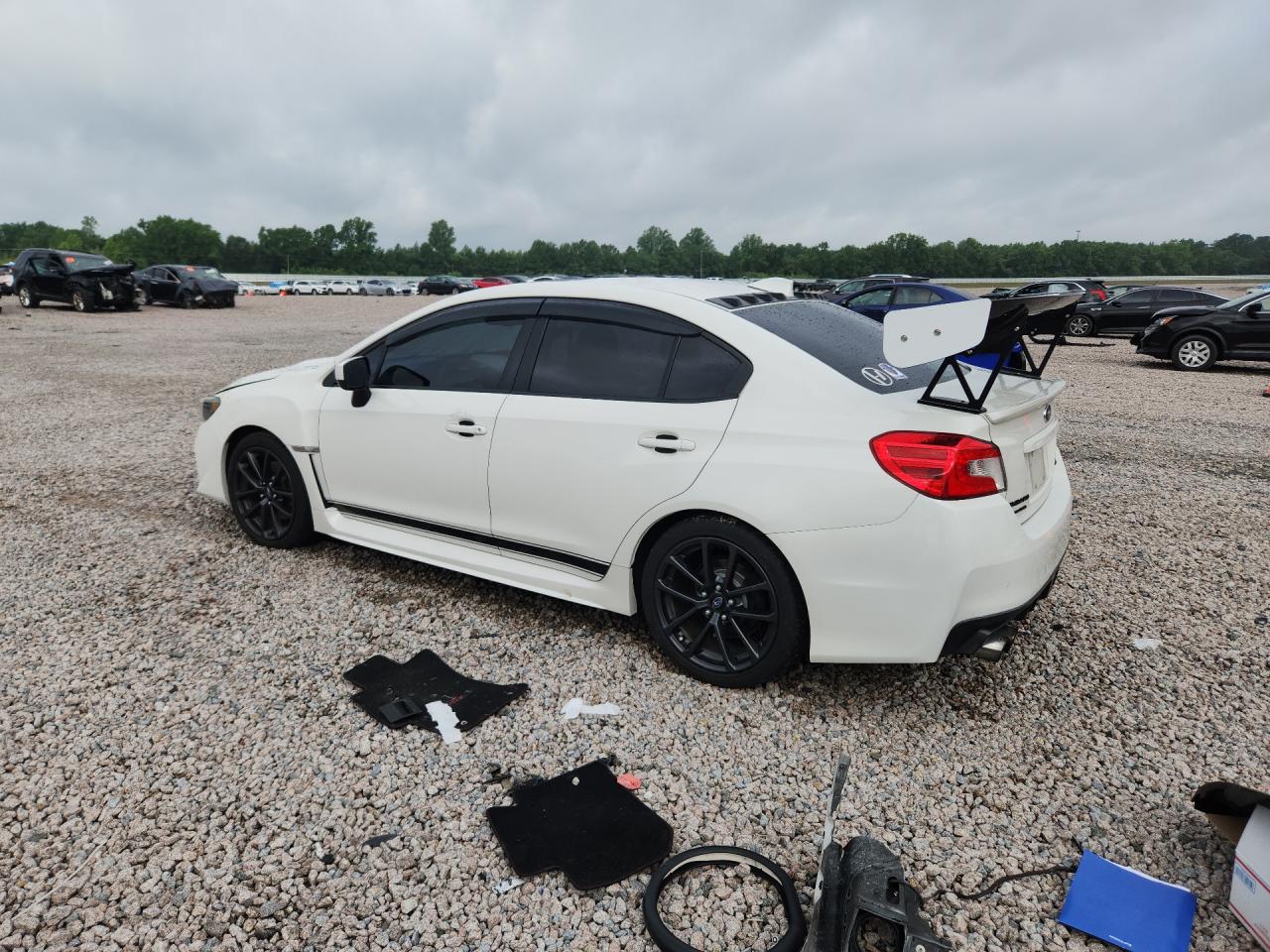 2015 Subaru Wrx Limited White vin: JF1VA1J61F8812774