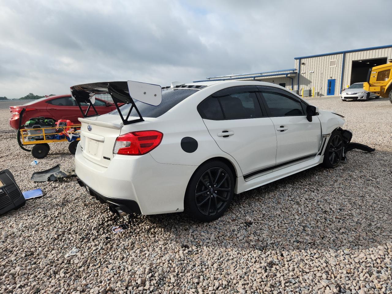 2015 Subaru Wrx Limited White vin: JF1VA1J61F8812774