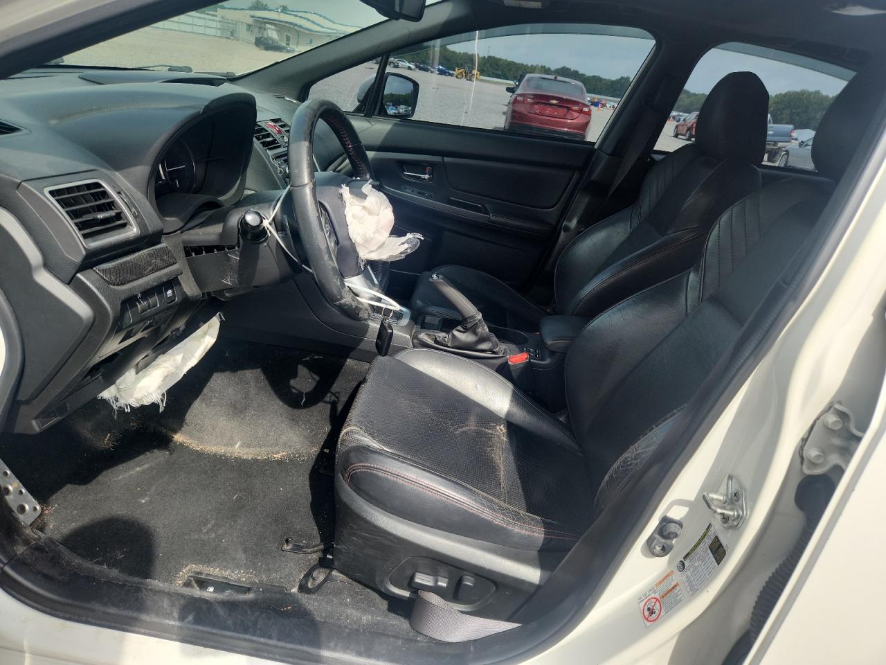 2015 Subaru Wrx Limited White vin: JF1VA1J61F8812774