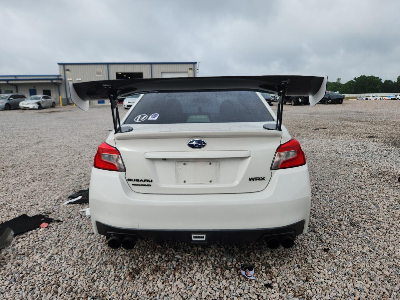 2015 Subaru Wrx Limited White vin: JF1VA1J61F8812774