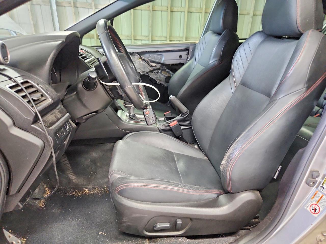 2015 Subaru Wrx Limited Silver vin: JF1VA1J62F8810404