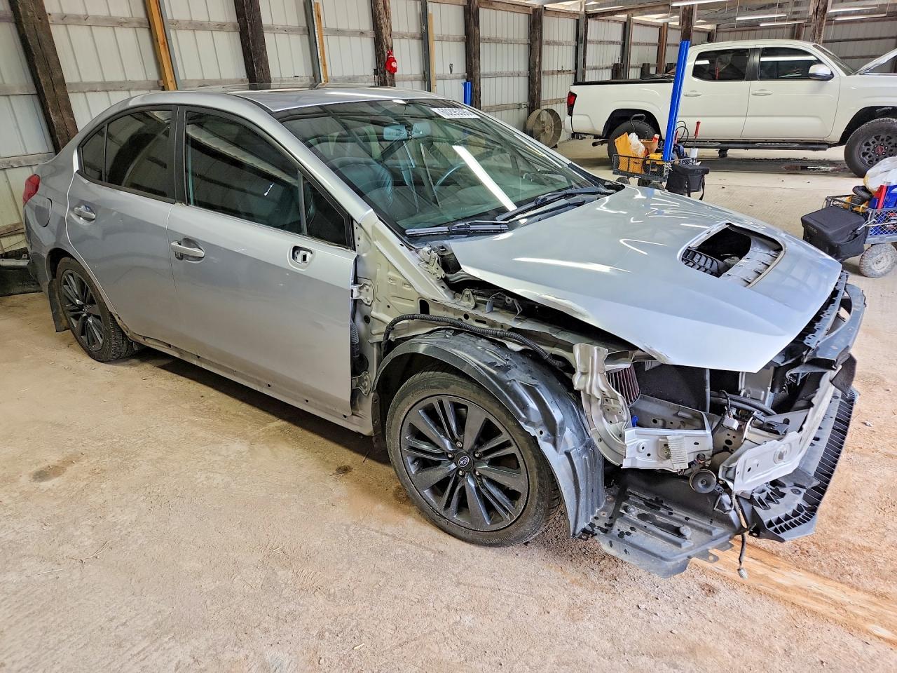 2015 Subaru Wrx Limited Silver vin: JF1VA1J62F8810404