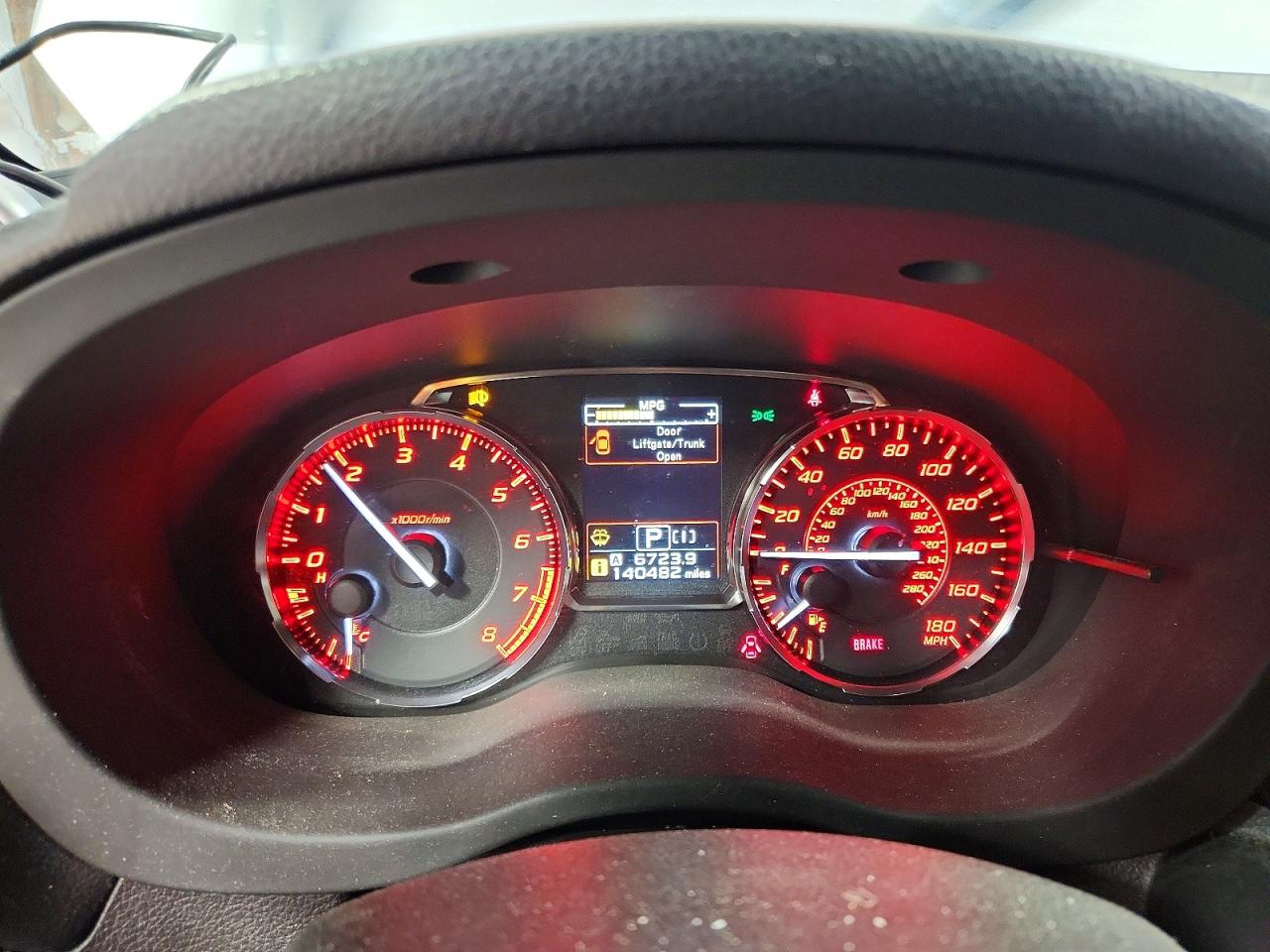 2015 Subaru Wrx Limited Silver vin: JF1VA1J62F8810404