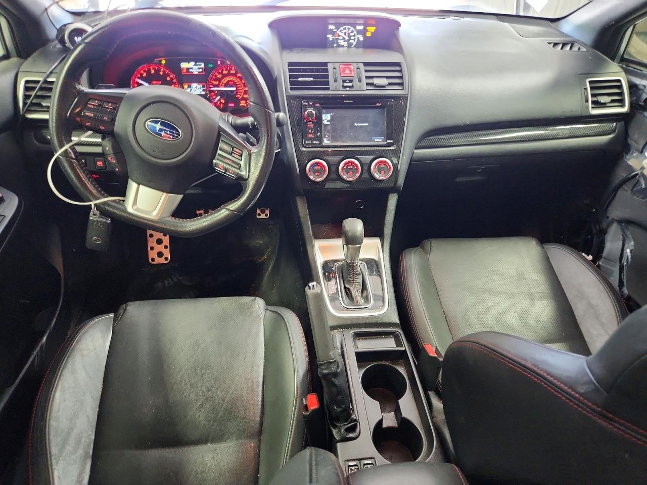 2015 Subaru Wrx Limited Silver vin: JF1VA1J62F8810404