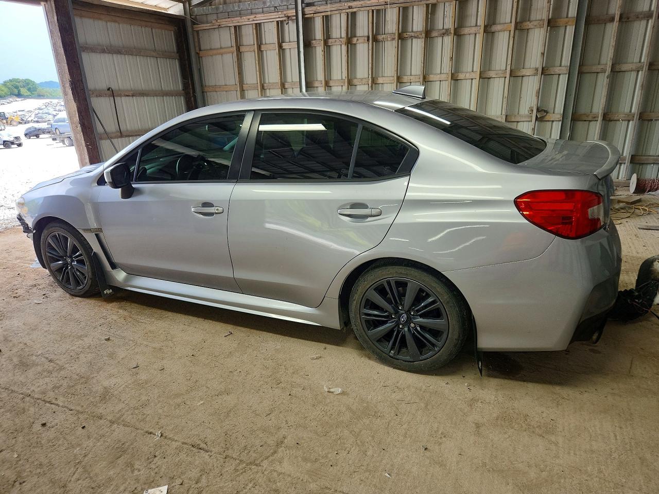 2015 Subaru Wrx Limited Silver vin: JF1VA1J62F8810404