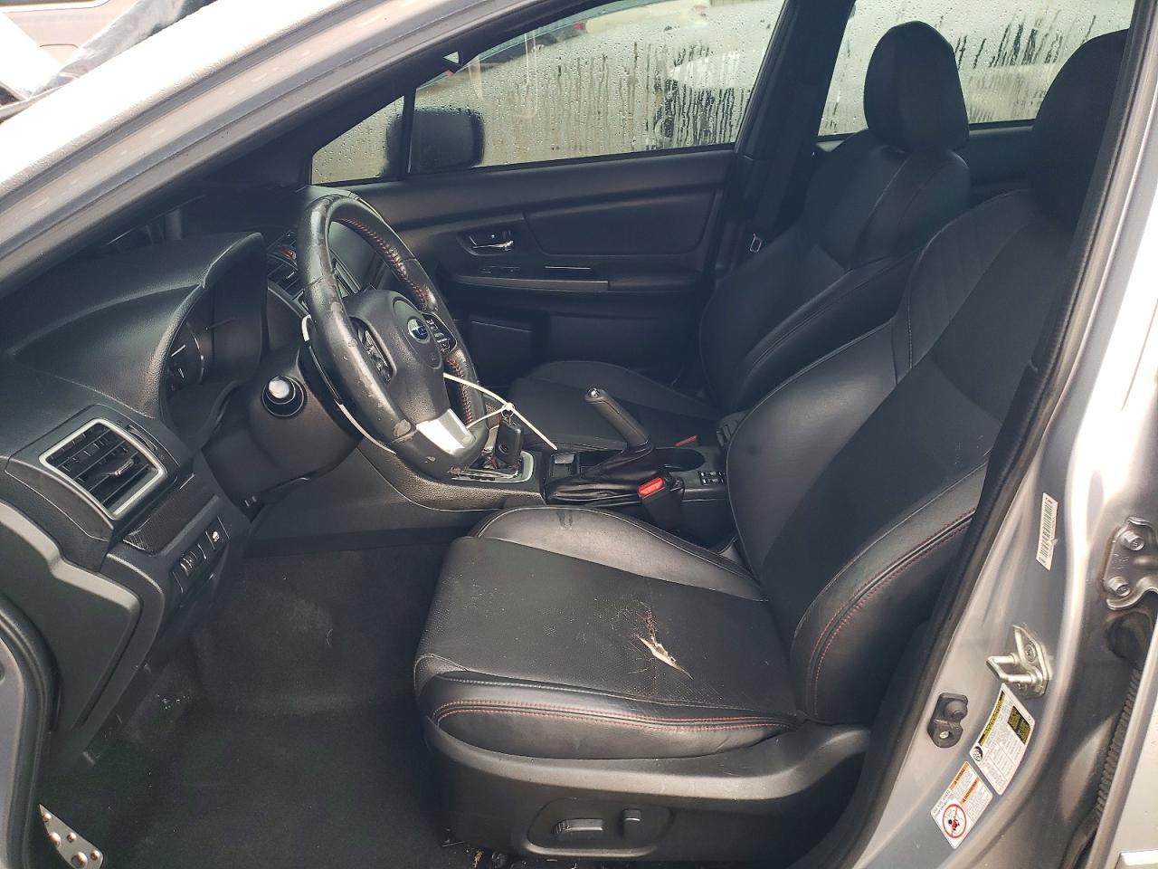 2015 Subaru Wrx Limited Silver vin: JF1VA1J62F8828675
