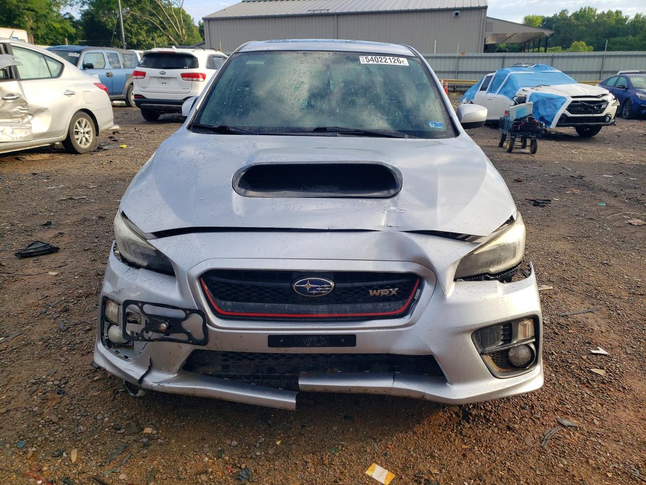 2015 Subaru Wrx Limited Silver vin: JF1VA1J62F8828675