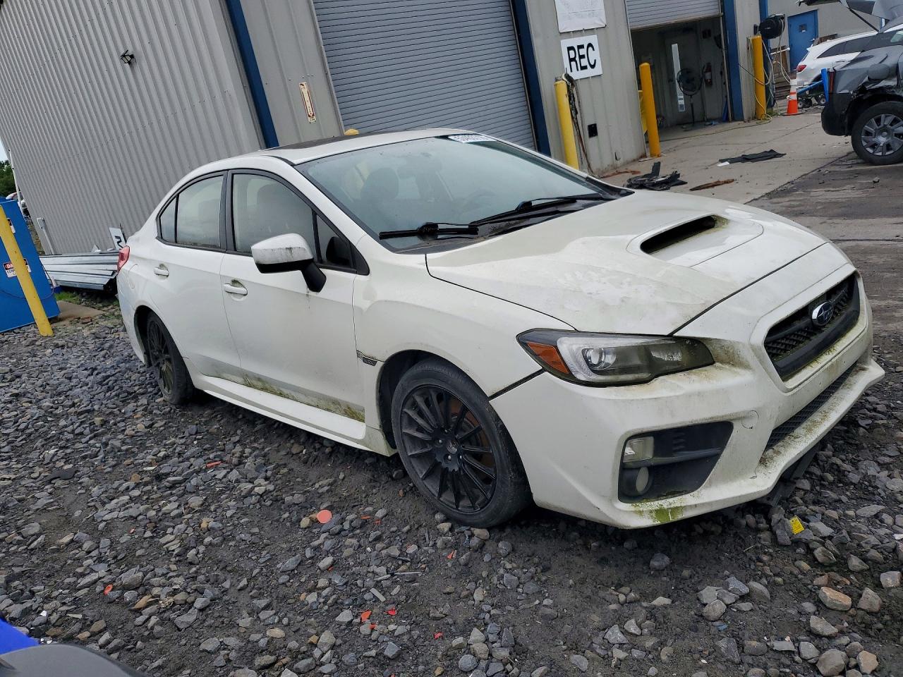 2015 Subaru Wrx Limited White vin: JF1VA1J63F9812401
