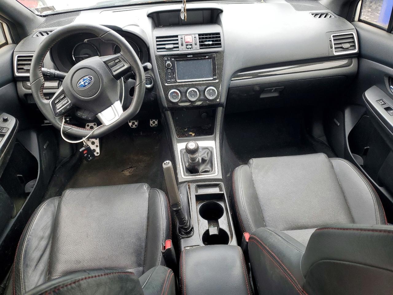 2015 Subaru Wrx Limited White vin: JF1VA1J63F9812401