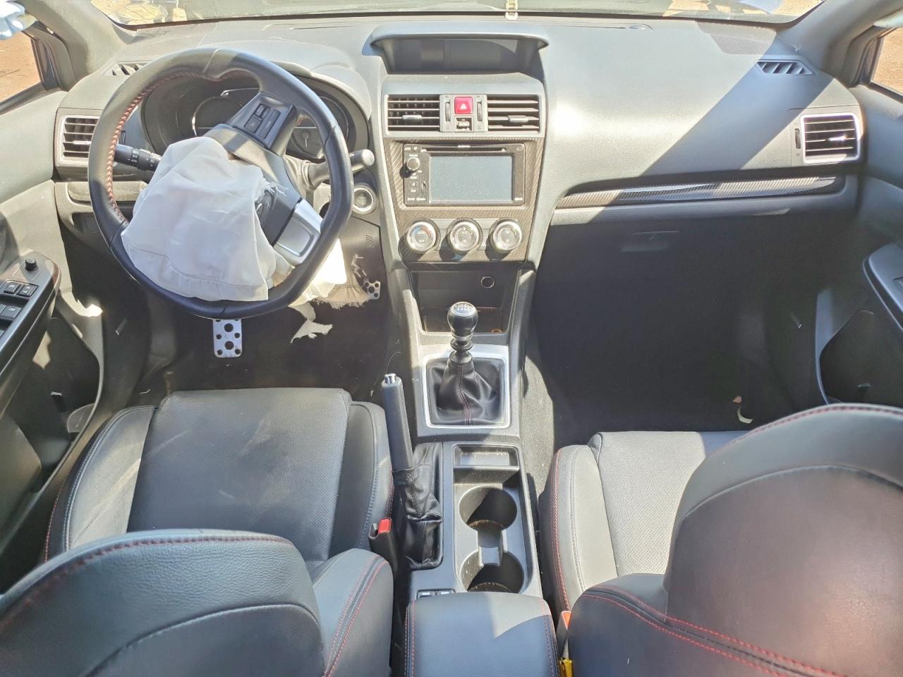 2015 Subaru Wrx Limited Blue vin: JF1VA1J64F9814741
