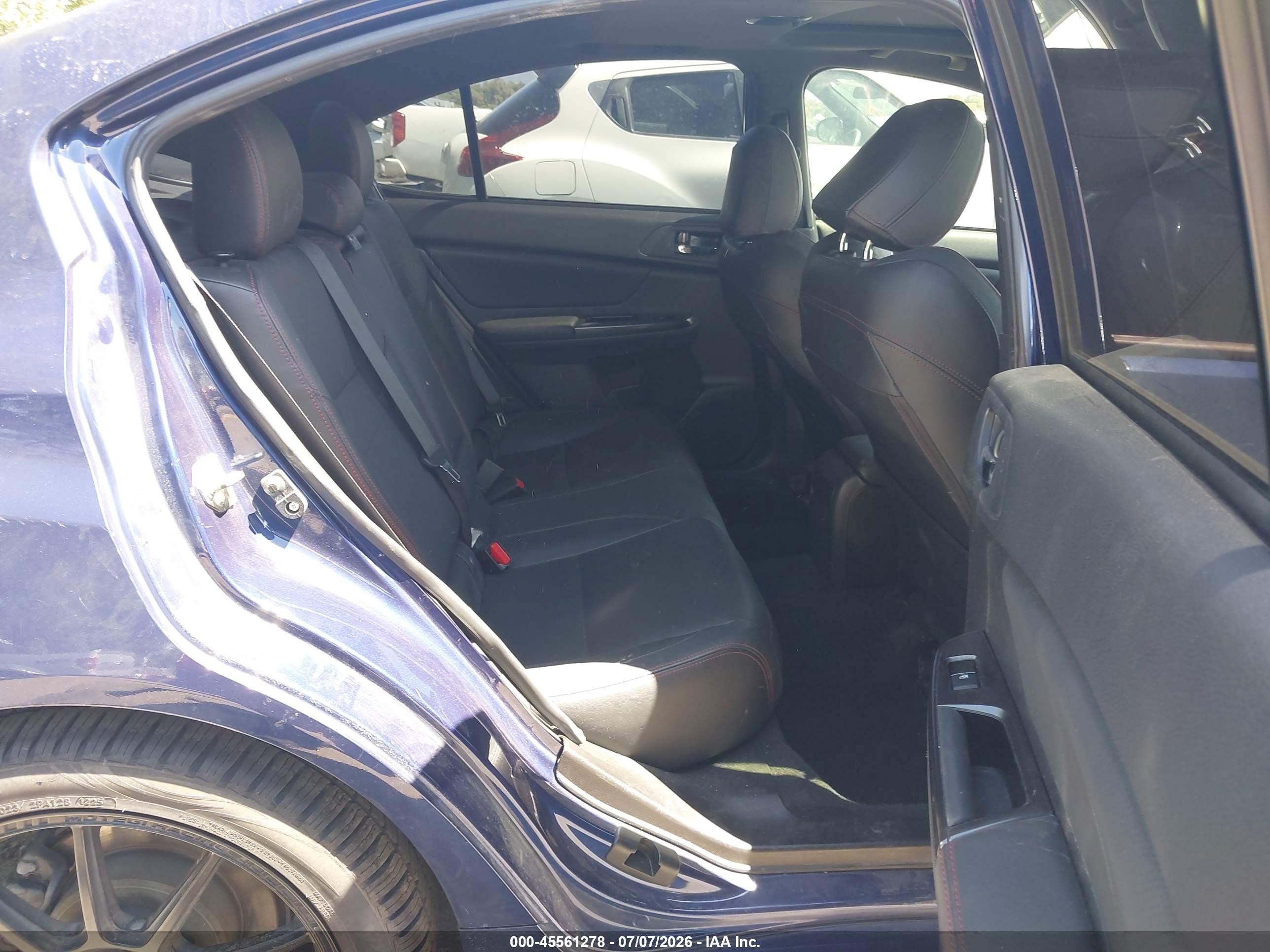 2019 Subaru Wrx Limited Синий vin: JF1VA1J64K9812384