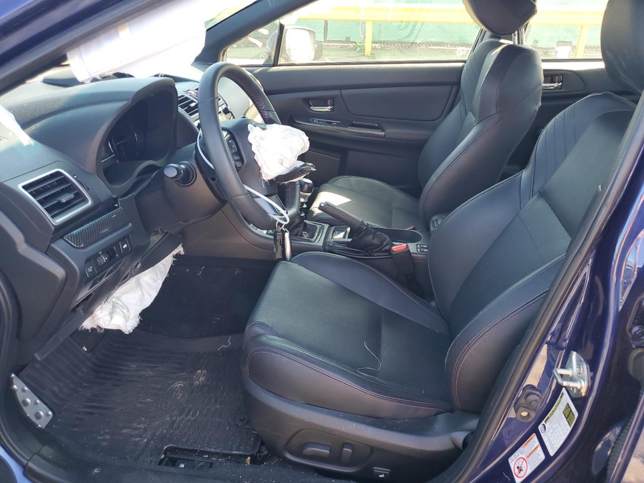 2020 Subaru Wrx Limited Blue vin: JF1VA1J64L9811186