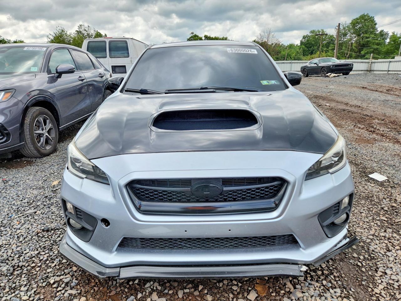 2015 Subaru Wrx Limited Серебряный vin: JF1VA1J66F8806839