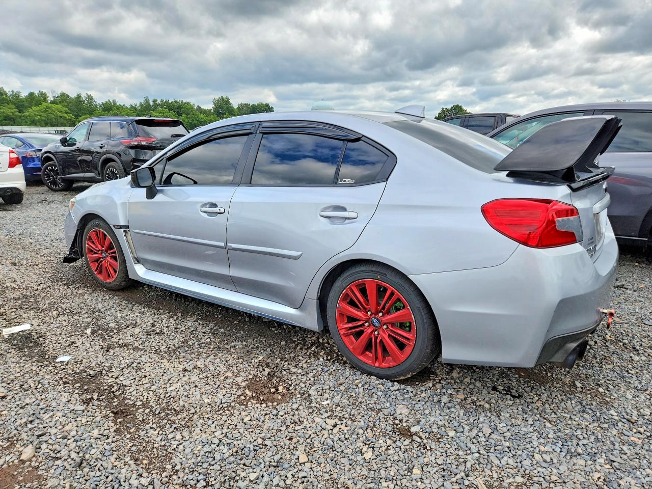 2015 Subaru Wrx Limited Серебряный vin: JF1VA1J66F8806839