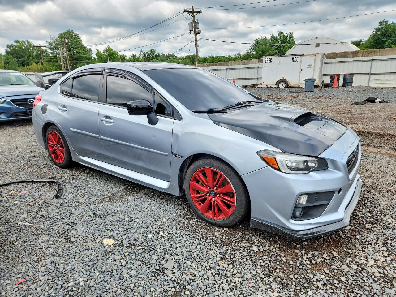 2015 Subaru Wrx Limited Silver vin: JF1VA1J66F8806839