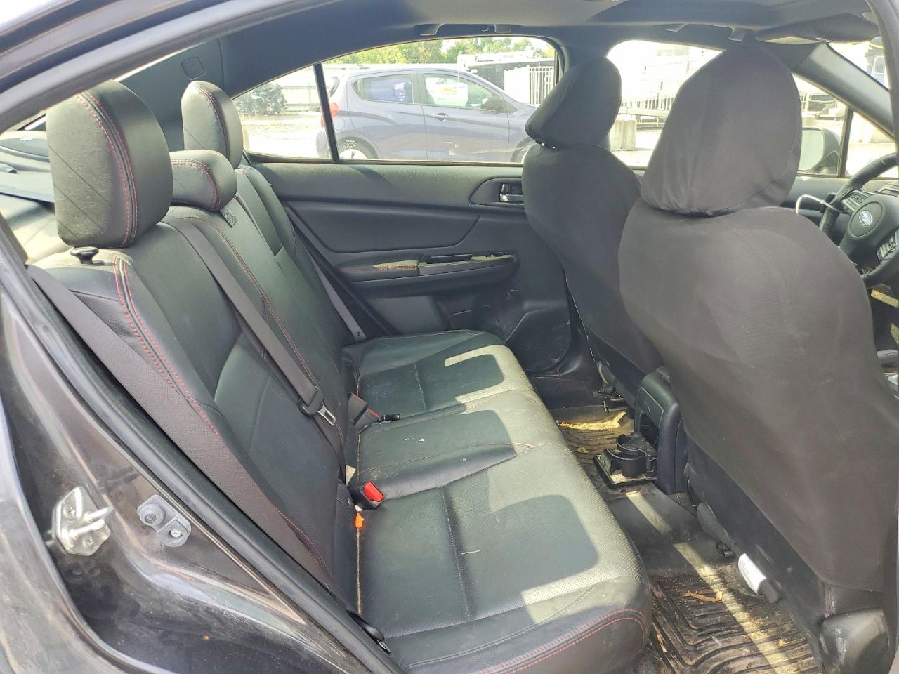 2015 Subaru Wrx Limited Black vin: JF1VA1J66F8813502