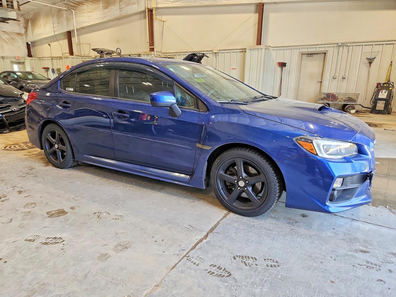 2015 Subaru Wrx Limited Blue vin: JF1VA1J68F9823863
