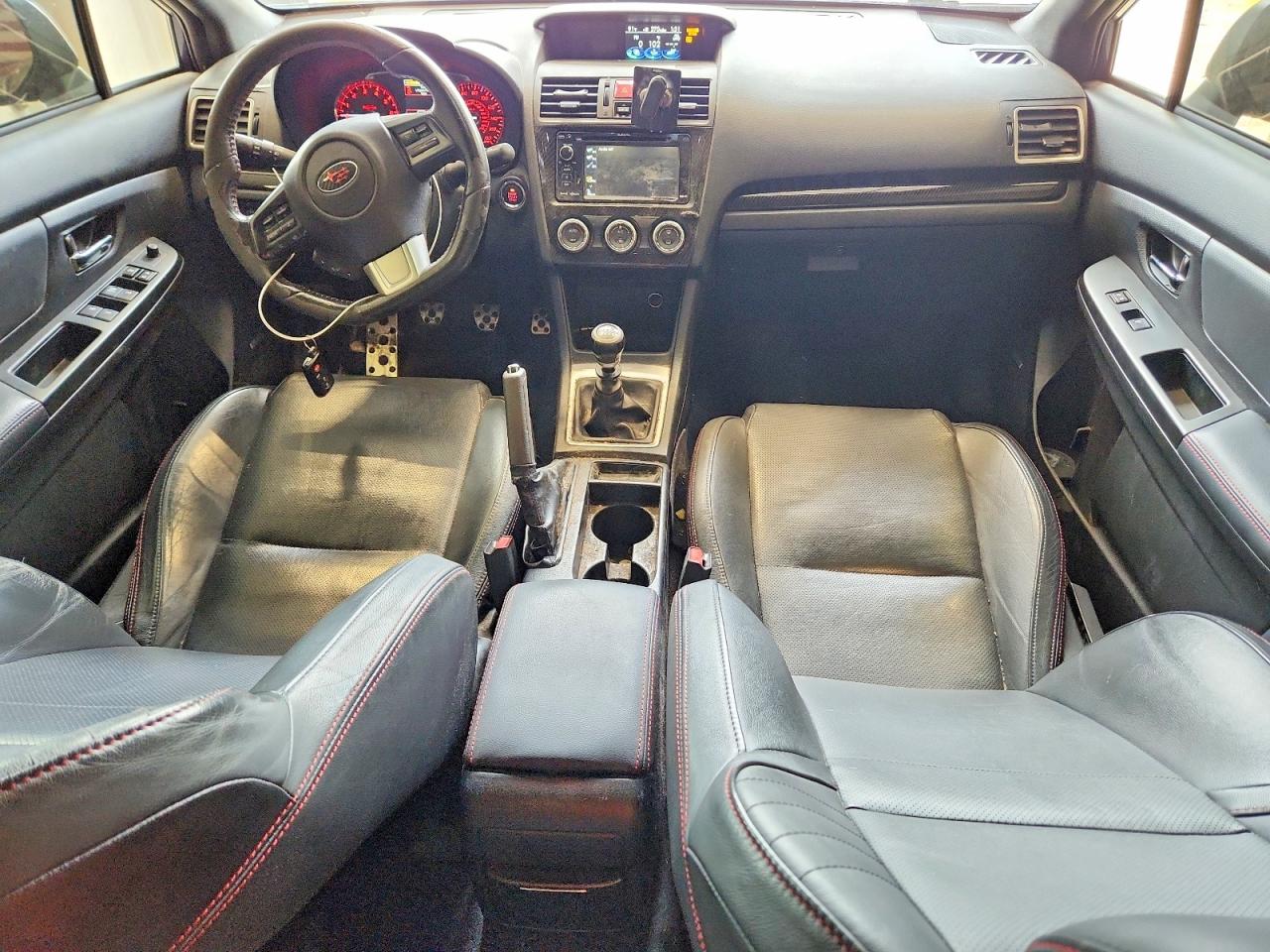 2015 Subaru Wrx Limited Blue vin: JF1VA1J68F9823863