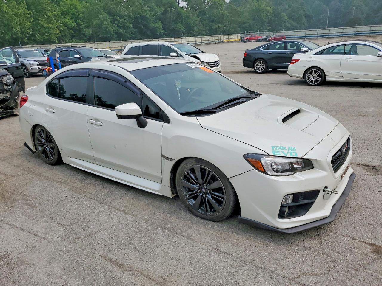 2015 Subaru Wrx Limited White vin: JF1VA1J69F9812919