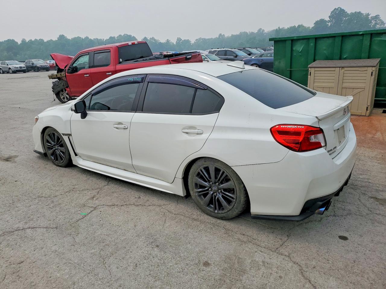 2015 Subaru Wrx Limited White vin: JF1VA1J69F9812919