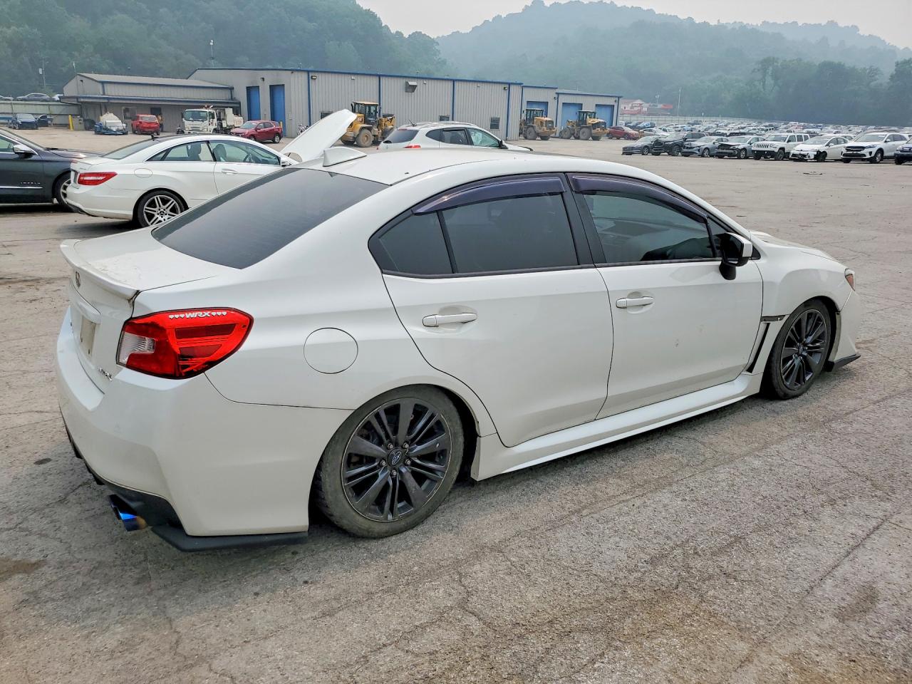 2015 Subaru Wrx Limited White vin: JF1VA1J69F9812919