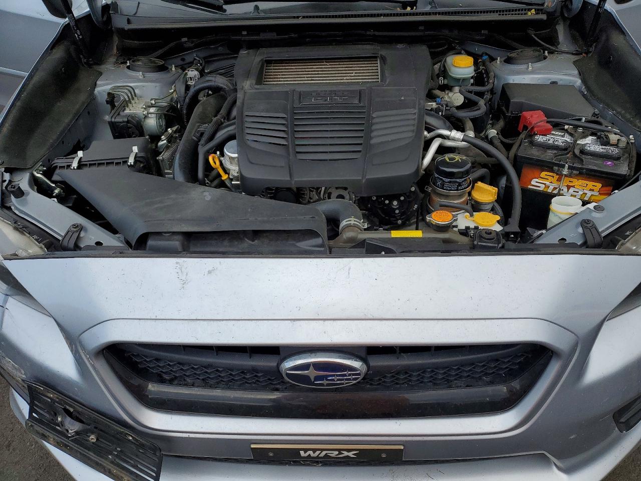 2016 Subaru Wrx Limited Silver vin: JF1VA1L60G9826061
