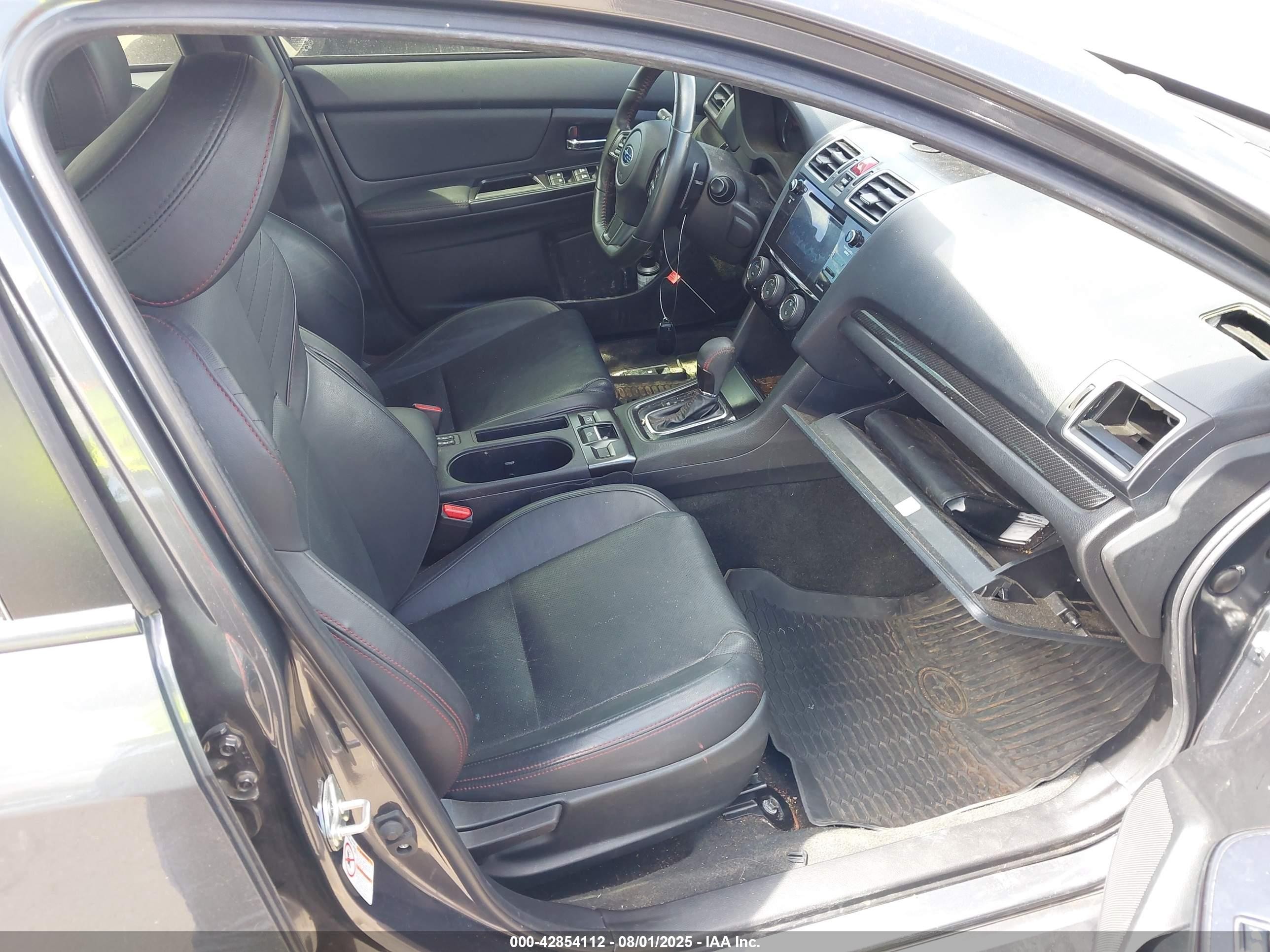 2020 Subaru Wrx Limited Gray vin: JF1VA1N66L8804059